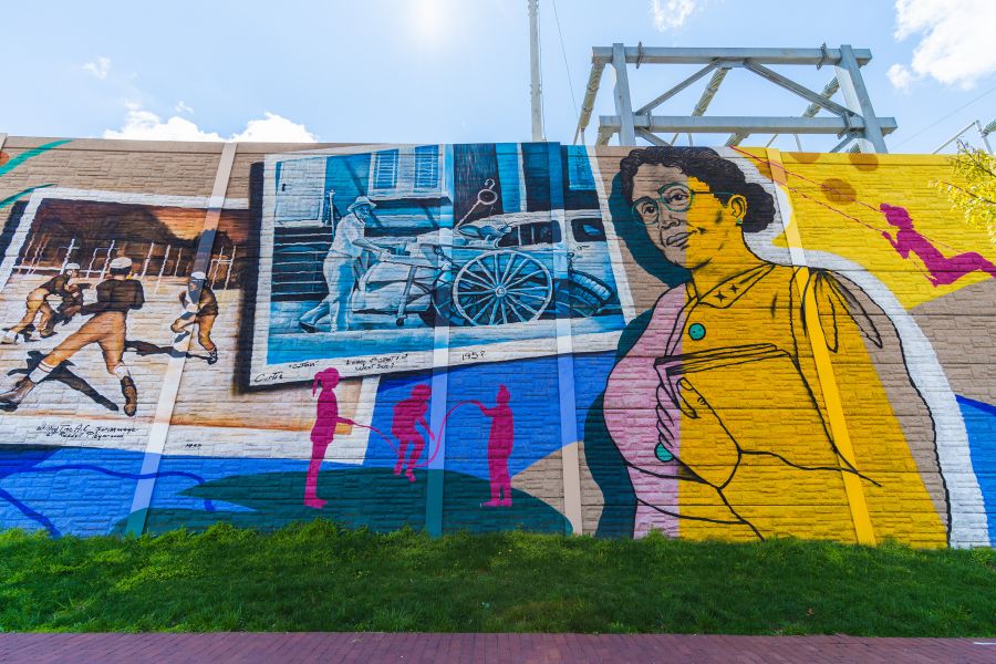 'The Beauty of Buzzard Point' mural