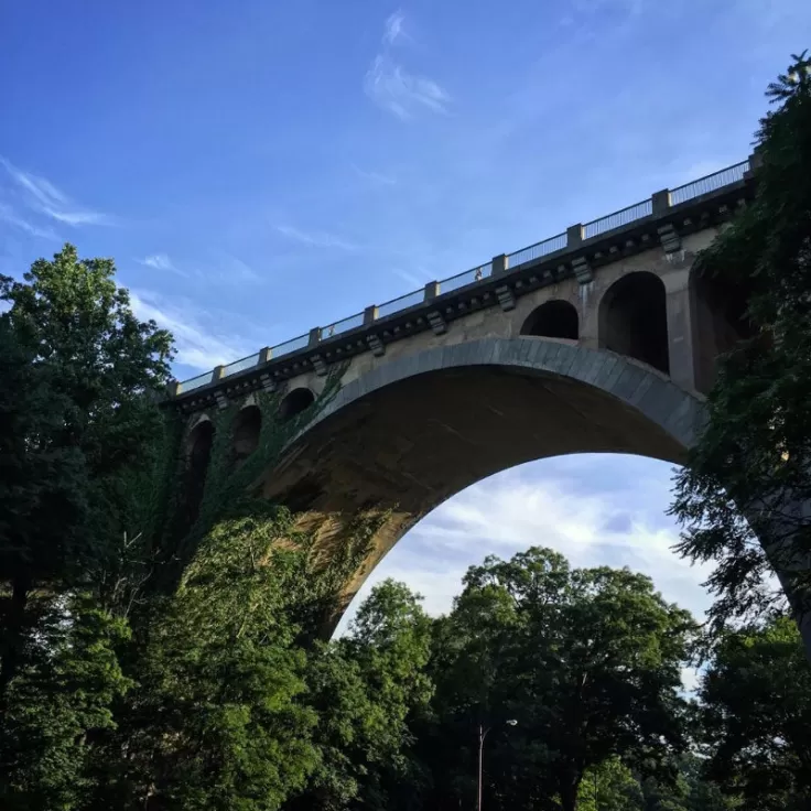 @jennandjuice - Bridge over Rock Creek Park to Woodley Park - Neighborhoods in Washington, DC