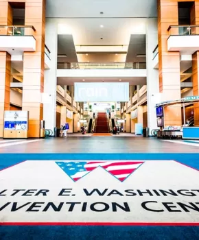 Inside the Walter E. Washington Convention Center in Washington, DC - Top Meeting and Convention Venue in Washington, DC
