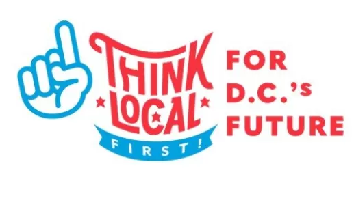 Think Local First DC Logo
