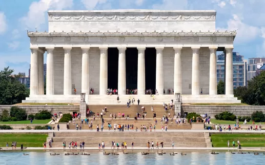 Lincoln Memorial in Summer