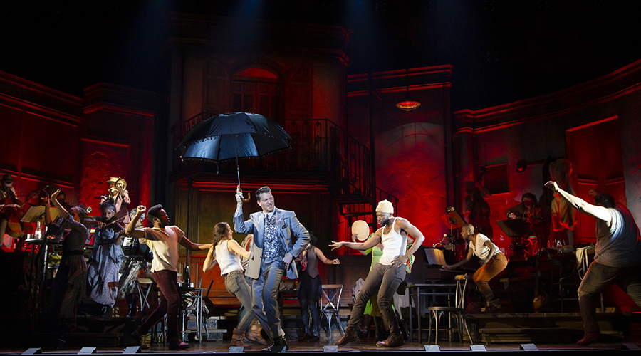 Scene from stage production of Hadestown