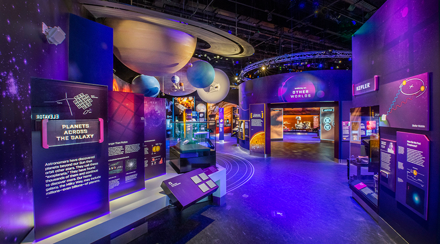 National Air and Space Museum new exhibit "Exploring the Planets" gallery 