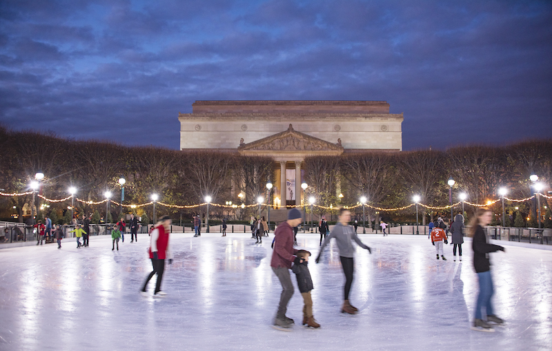 Ice Skating at NGA