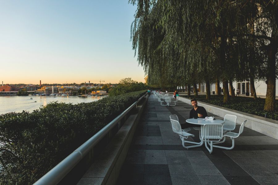 Outside The Kennedy Center