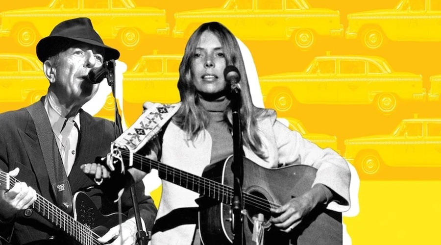 Promo for 'both sides now: joni mitchell and leonard cohen' production