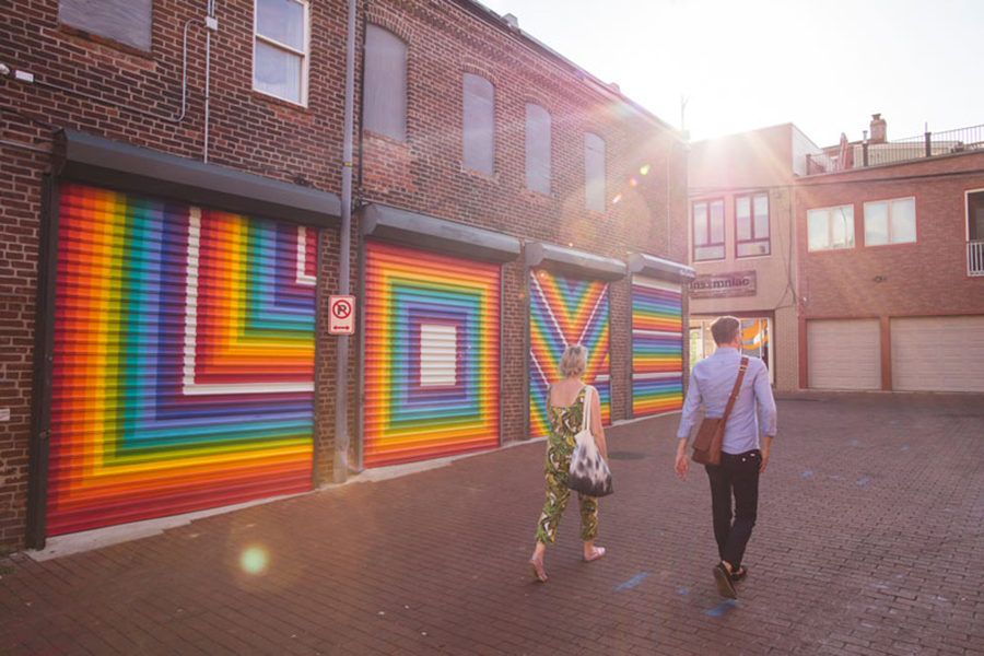 Love mural