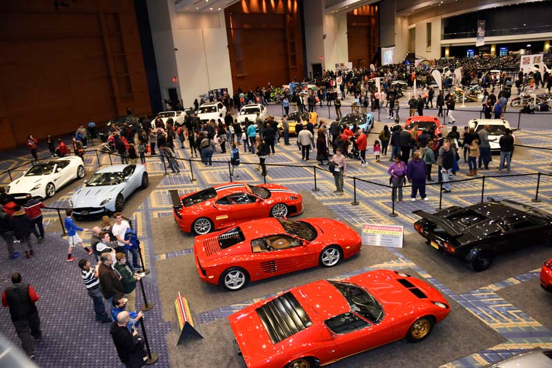Luxury and exotic cars at the Washington Auto Show - Car show this spring in Washington, DC