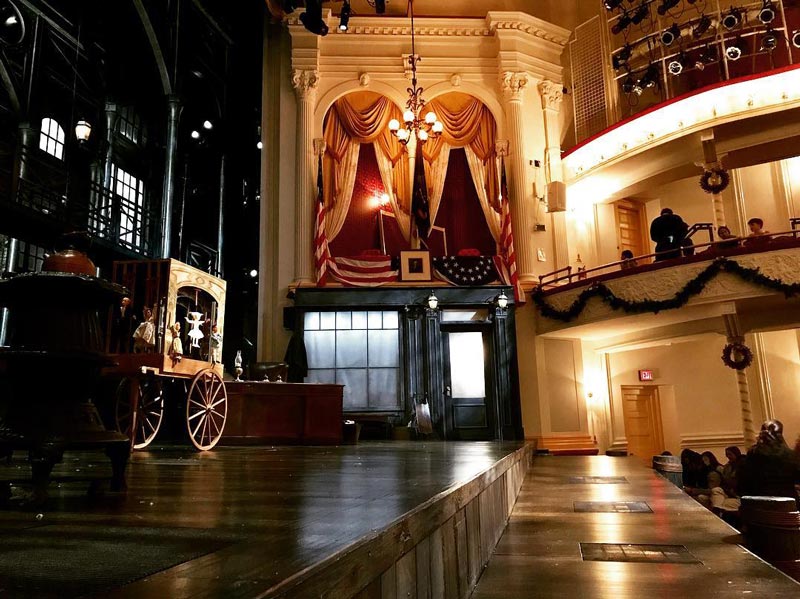@roostandwander - President Lincoln's booth at Ford's Theatre - Historic site in Washington, DC