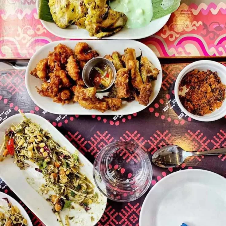 @abdullasyed - Vibrant Burmese dishes from Thamee restaurant on H Street NE - The best restaurants in Washington, DC