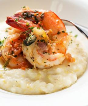 Shrimp and Grits at Sweet Home Cafe - National Museum of African American History and Culture - Where to Eat on the National Mall