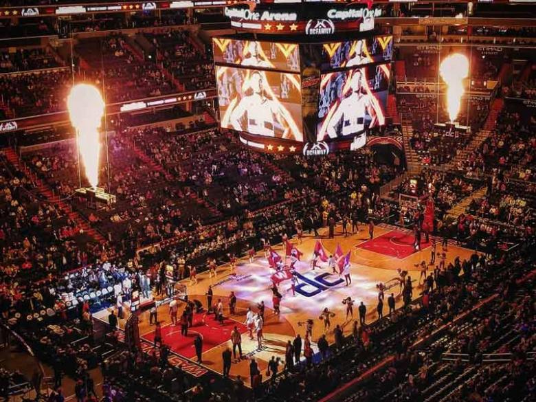 @rickysanch - Washington Wizards NBA basketball game at Capital One Arena - Pro sports events in Washington, DC