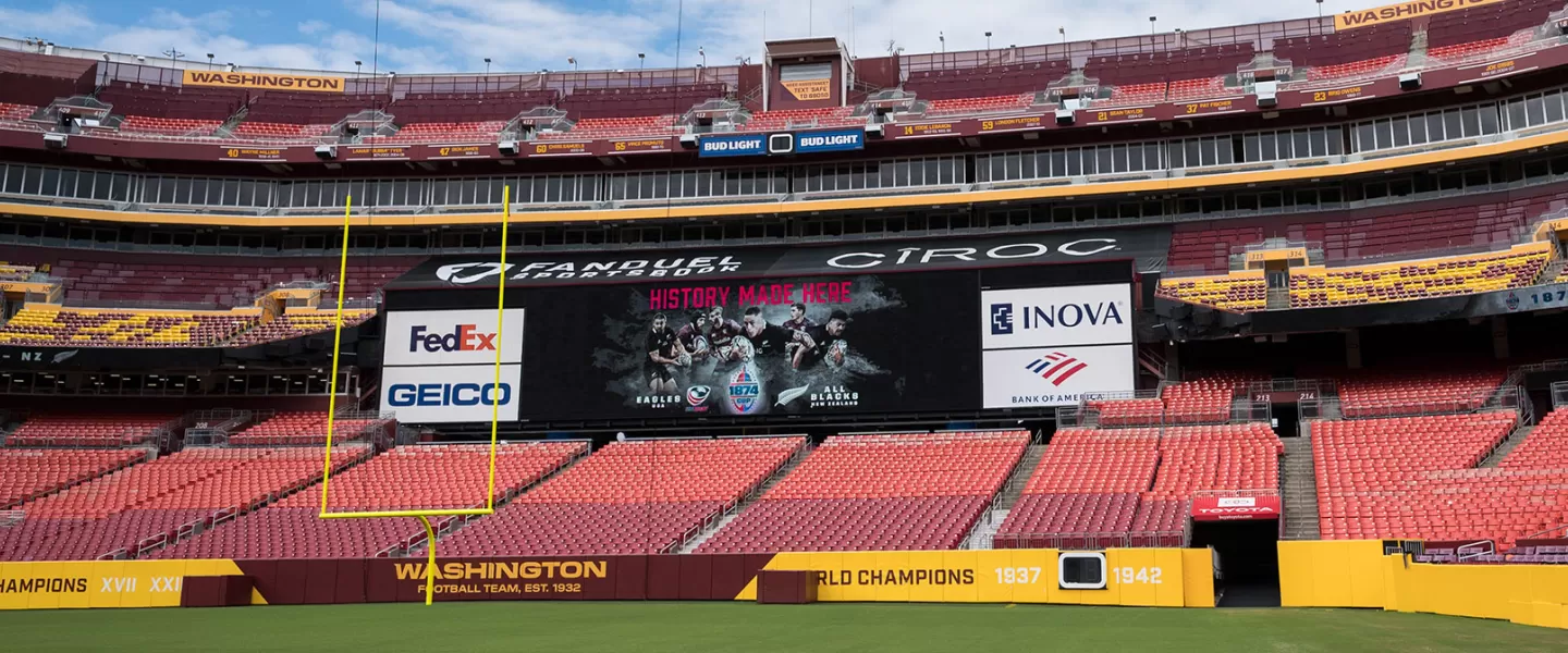 FedExField, host of the 1874 Cup